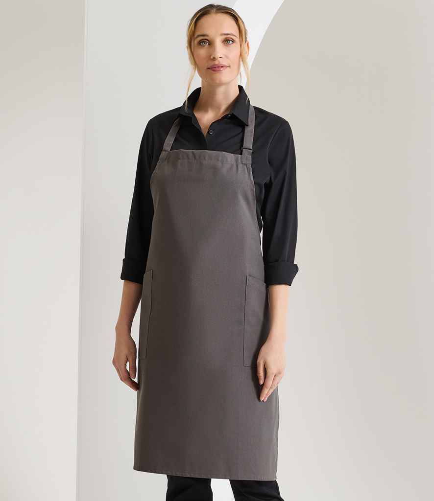Premier - Recycled Polyester and Fairtrade Organic Cotton Bib Apron - Pierre Francis