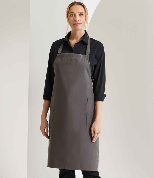 Premier - Recycled Polyester and Fairtrade Organic Cotton Bib Apron