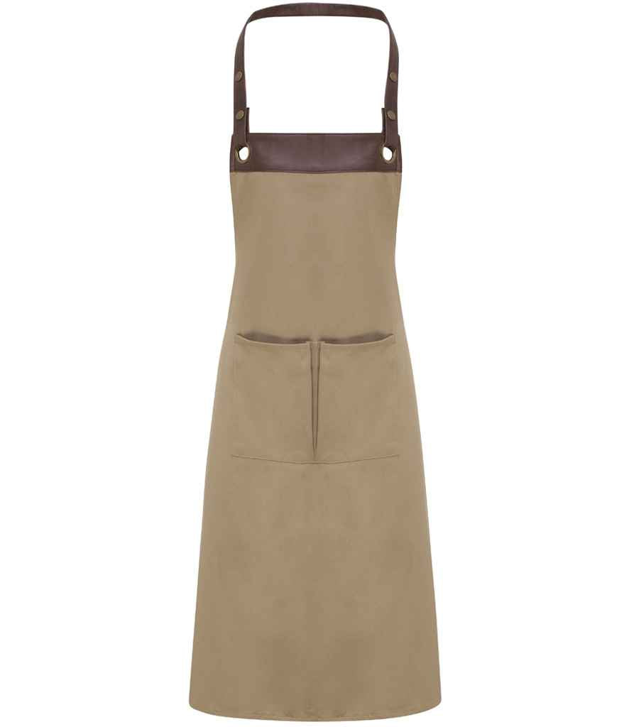 Premier - Espresso Bib Apron - PR123 KH/BN ONE