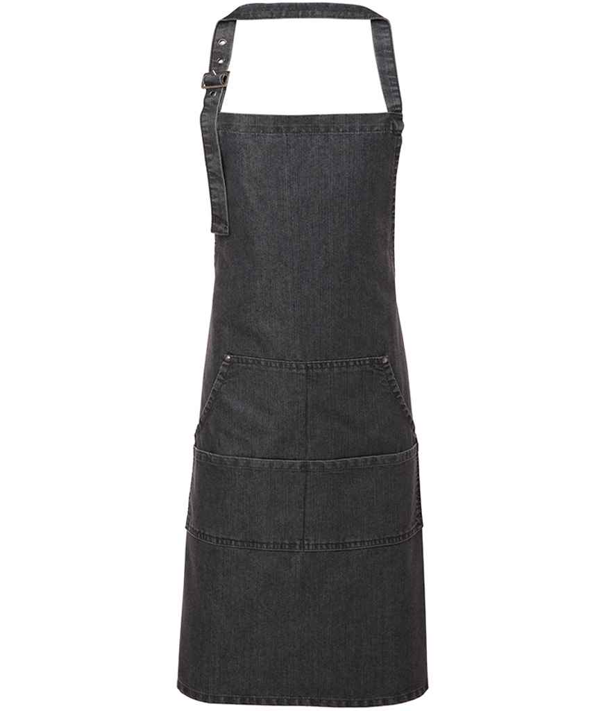 Premier - Denim Bib Apron - PR126 BDM ONE