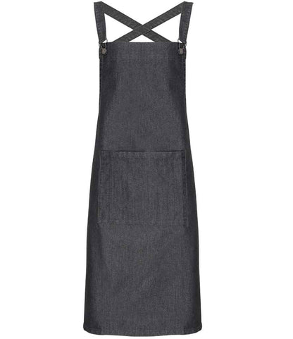 Premier - Cross Back Barista Bib Apron - PR129 BDM ONE