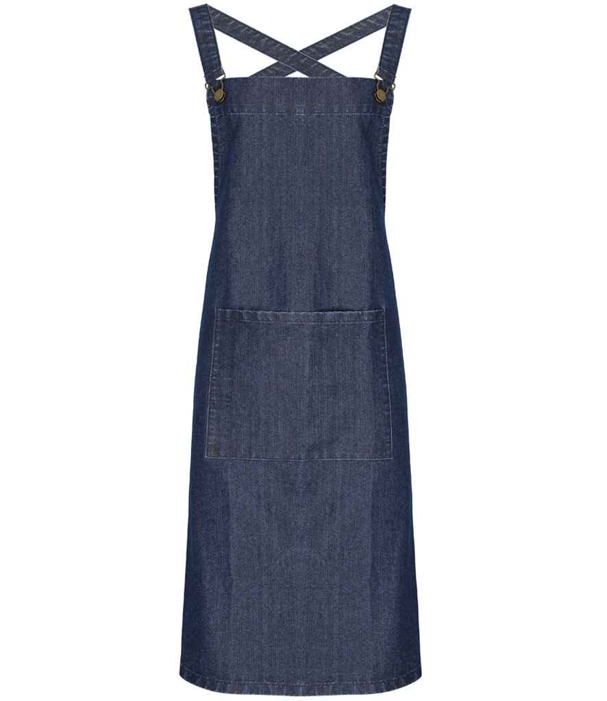 Premier - Cross Back Barista Bib Apron - PR129 IDM ONE
