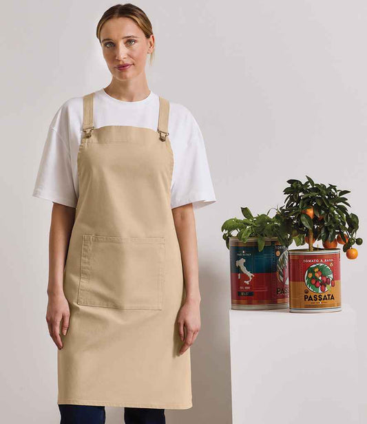 Premier - Cross Back Barista Bib Apron