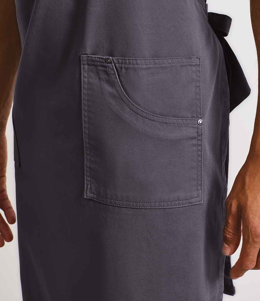 Premier - Cotton Chino Bib Apron - Pierre Francis