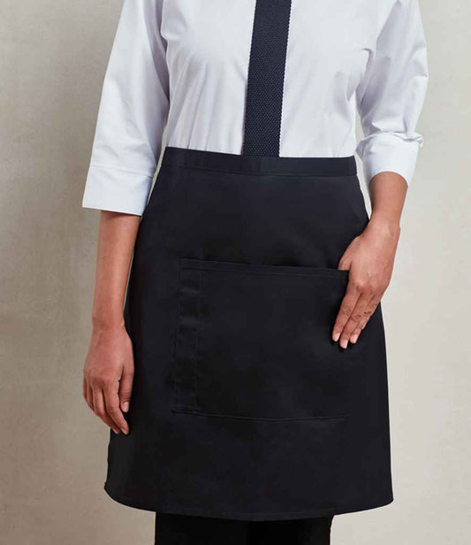 Premier - 'Colours' Mid Length Apron with Pocket - Pierre Francis