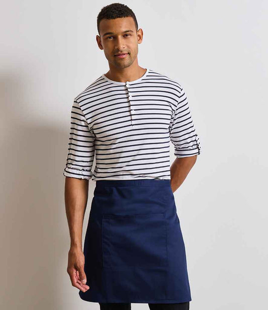 Premier - 'Colours' Mid Length Apron with Pocket - Pierre Francis