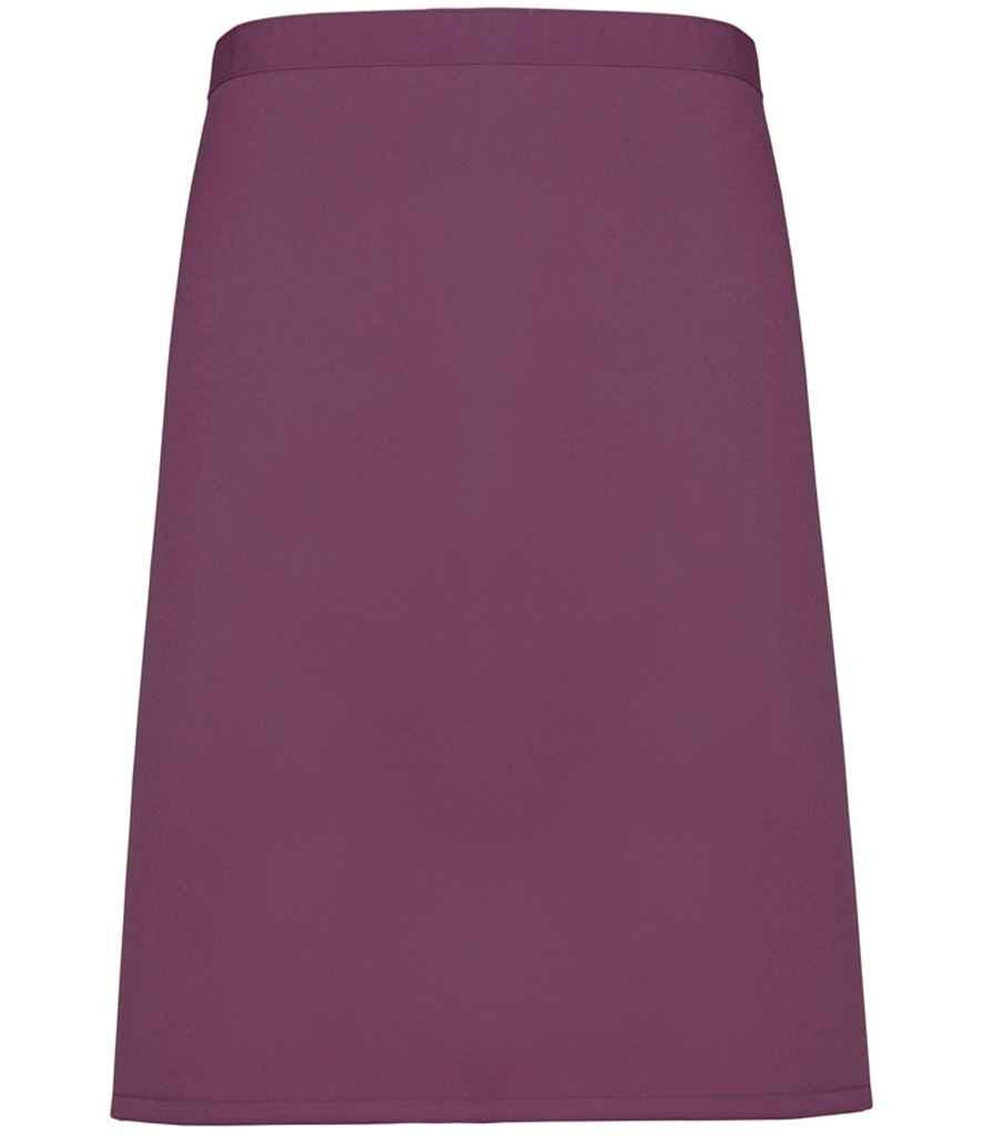 Premier - 'Colours' Mid Length Apron - PR151 AUB ONE