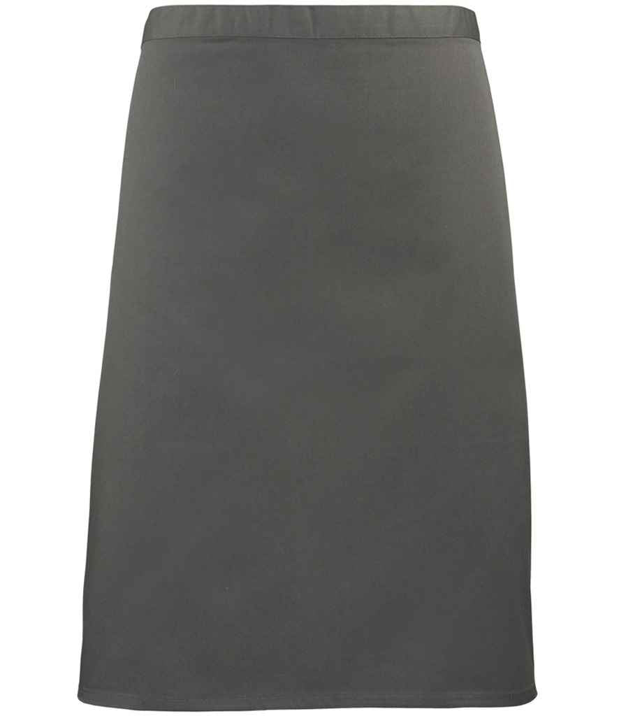 Premier - 'Colours' Mid Length Apron - PR151 DGY ONE