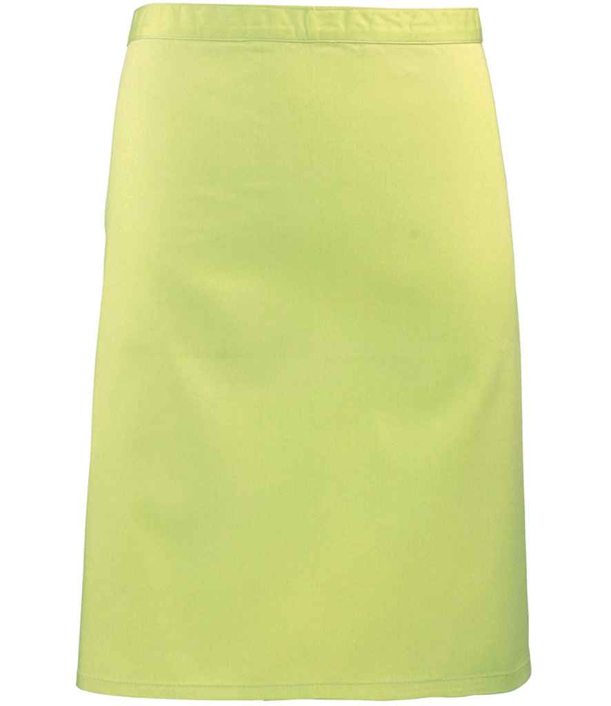 Premier - 'Colours' Mid Length Apron - PR151 LIM ONE