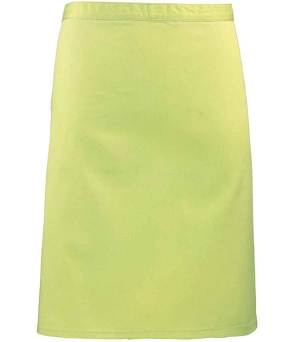 Premier - 'Colours' Mid Length Apron - PR151 LIM ONE