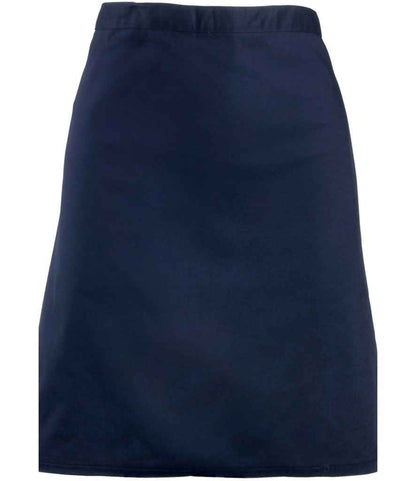 Premier - 'Colours' Mid Length Apron - PR151 NAV ONE