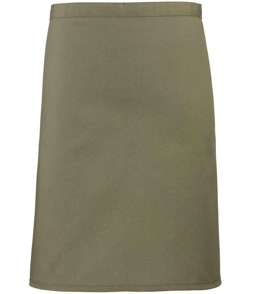 Premier - 'Colours' Mid Length Apron - PR151 OLI ONE