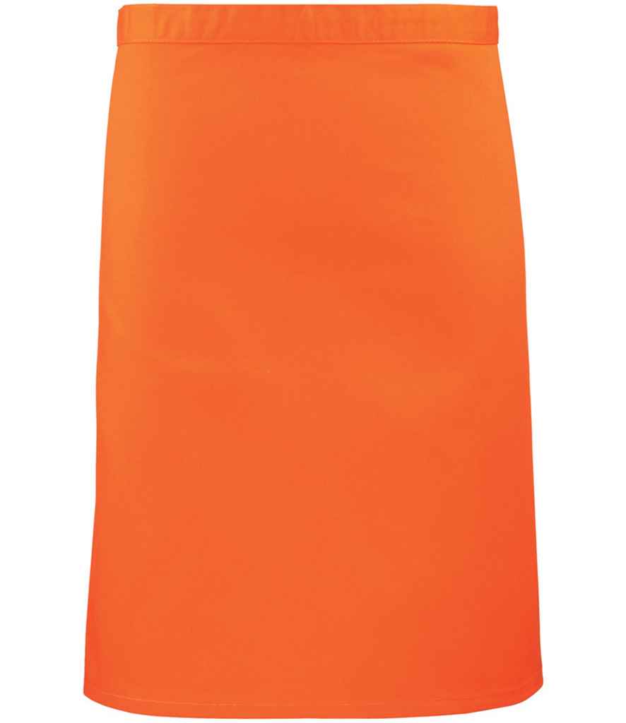 Premier - 'Colours' Mid Length Apron - PR151 ORA ONE