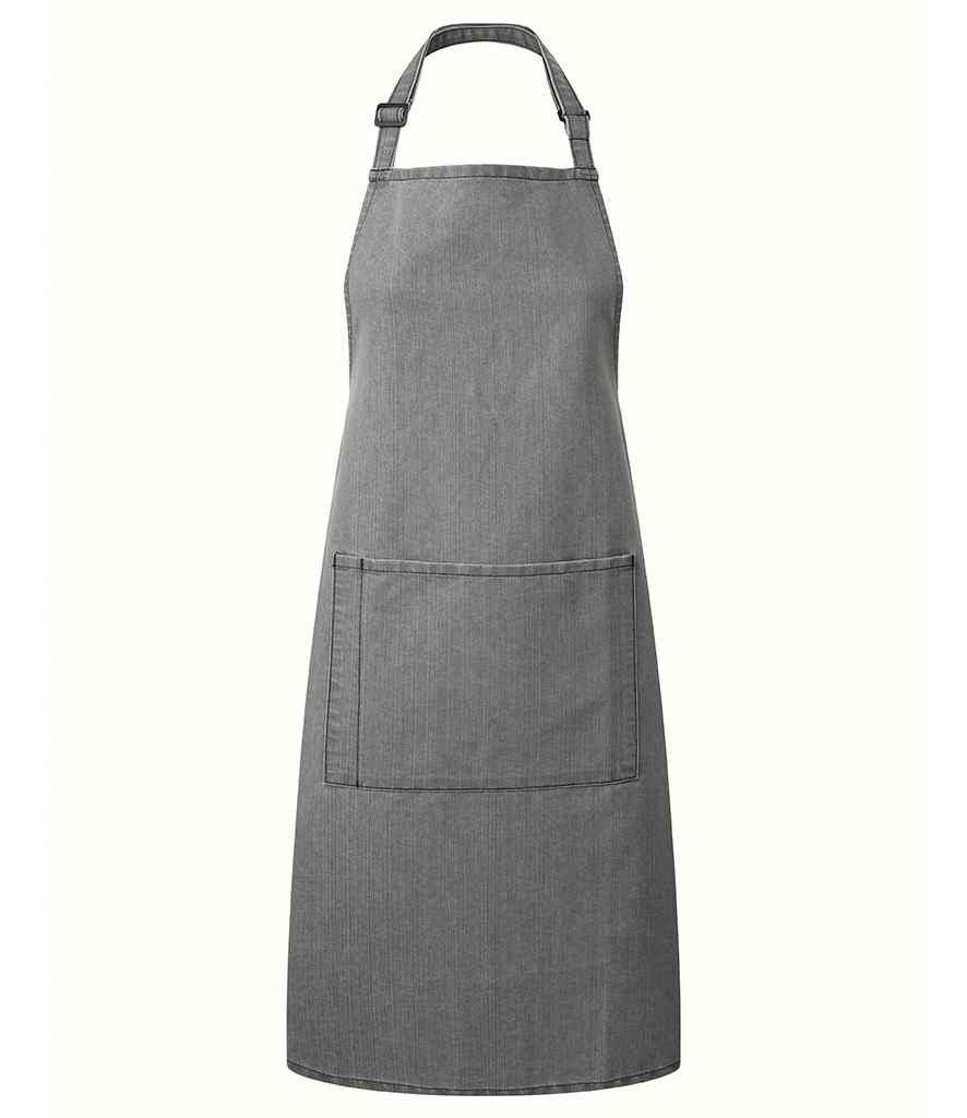 Premier - 'Colours' Bib Apron with Pocket - PR154 GDM ONE