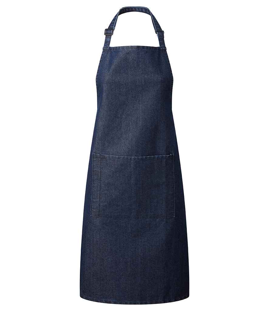 Premier - 'Colours' Bib Apron with Pocket - PR154 IDM ONE