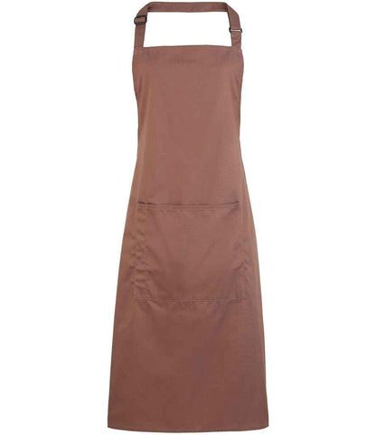 Premier - 'Colours' Bib Apron with Pocket - PR154 MOC ONE