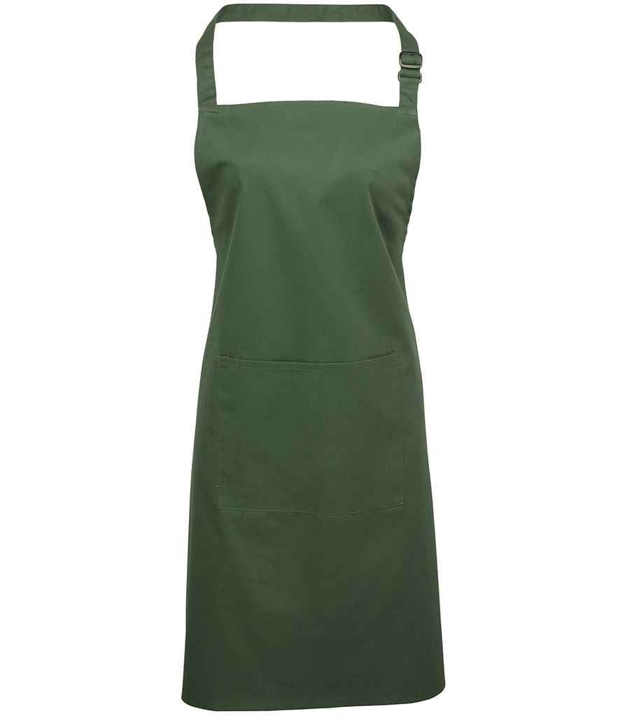 Premier - 'Colours' Bib Apron with Pocket - Pierre Francis