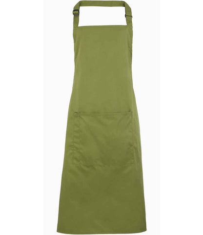 Premier - 'Colours' Bib Apron with Pocket - PR154 OAG ONE
