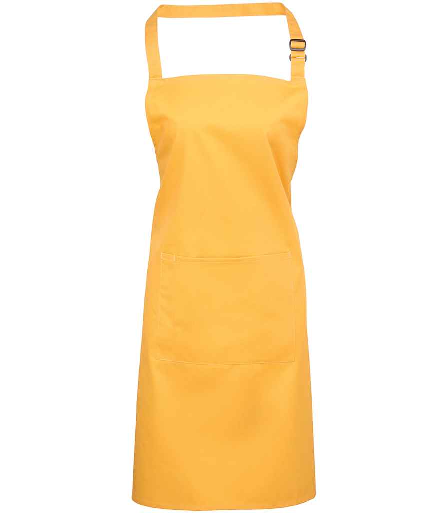 Premier - 'Colours' Bib Apron with Pocket - Pierre Francis