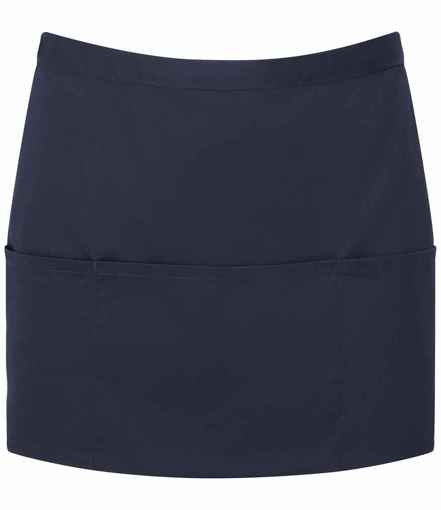 Premier - 'Colours' 3 Pocket Apron - PR155 NAV ONE
