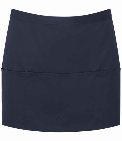 Premier - 'Colours' 3 Pocket Apron - PR155 NAV ONE