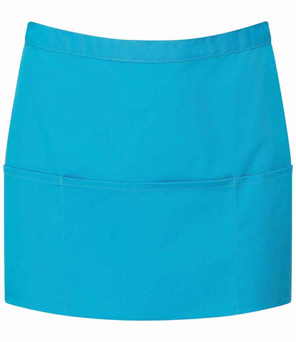 Premier - 'Colours' 3 Pocket Apron - PR155 TUR ONE