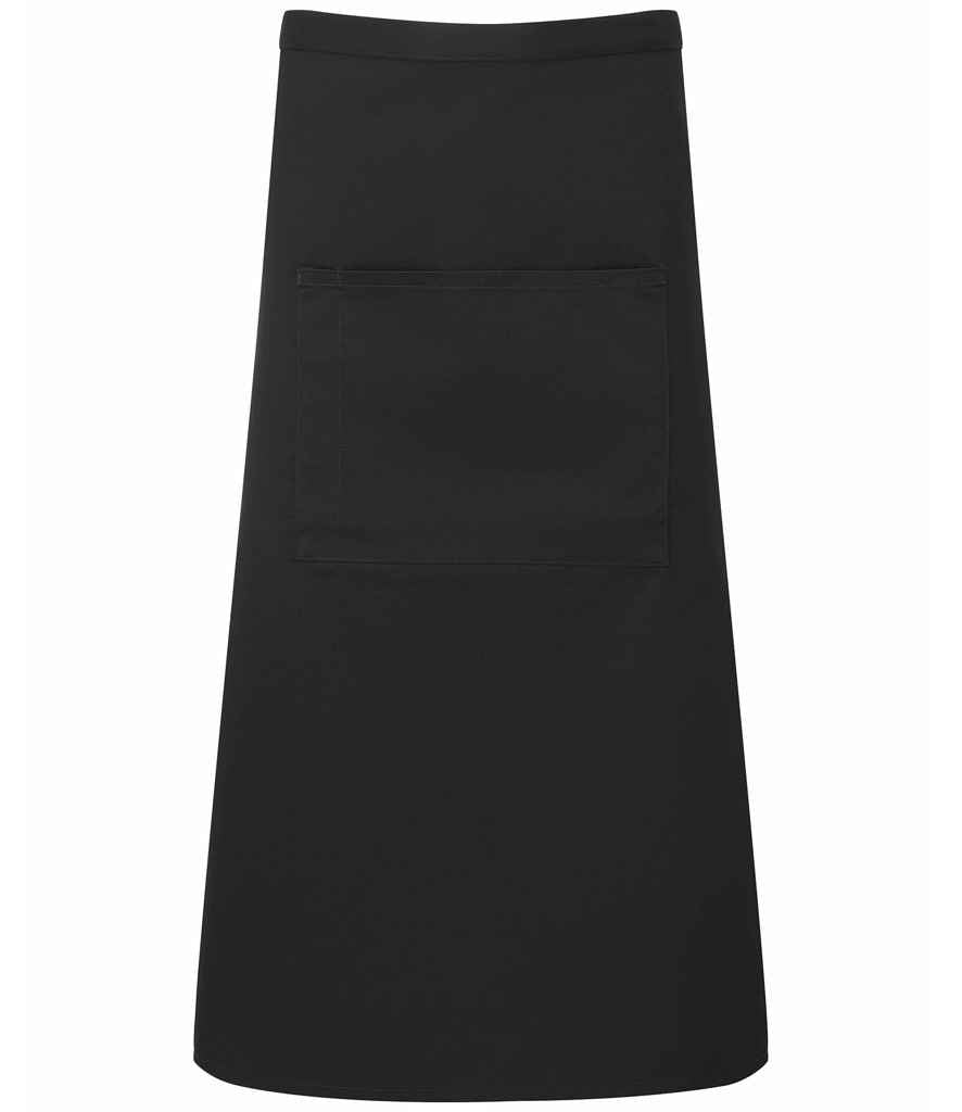 Premier - 'Colours' Bar Apron - PR158 BLK ONE