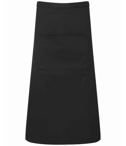 Premier - 'Colours' Bar Apron - PR158 BLK ONE