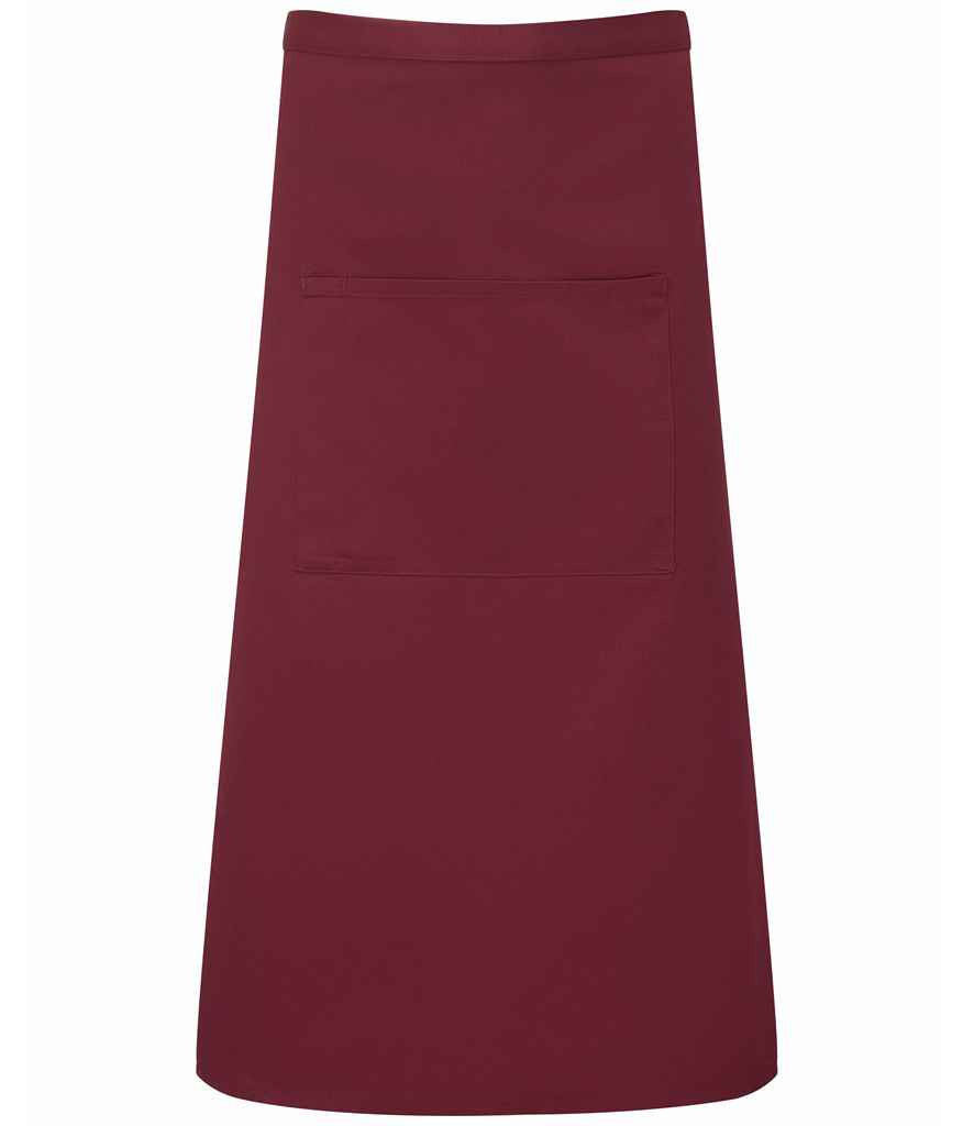 Premier - 'Colours' Bar Apron - PR158 BUR ONE