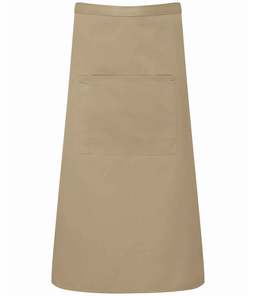 Premier - 'Colours' Bar Apron - PR158 KHA ONE