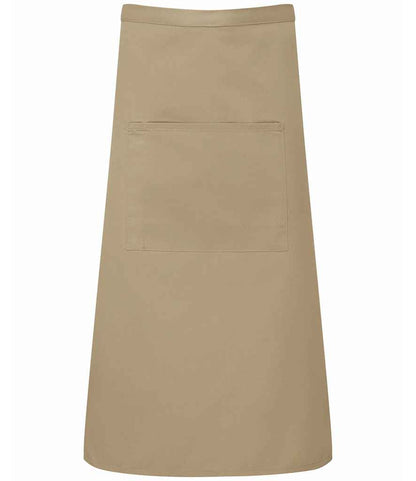 Premier - 'Colours' Bar Apron - PR158 KHA ONE
