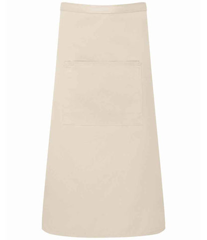 Premier - 'Colours' Bar Apron - PR158 NAT ONE