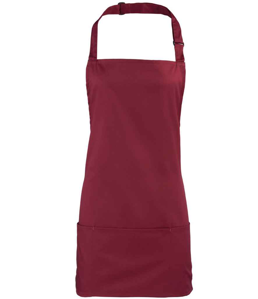 Premier - 'Colours' 2-in-1 Apron - PR159 BUR ONE