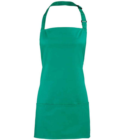 Premier - 'Colours' 2-in-1 Apron - PR159 BLK ONE