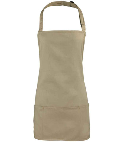 Premier - 'Colours' 2-in-1 Apron - PR159 KHA ONE