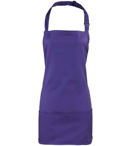 Premier - 'Colours' 2-in-1 Apron - PR159 PUR ONE