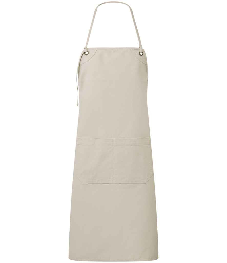 Premier - 'Artisan's Choice' Double Pocket Canvas Apron - PR181 BLK ONE
