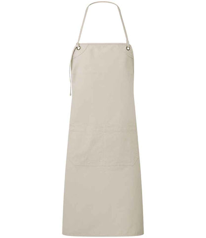 Premier - 'Artisan's Choice' Double Pocket Canvas Apron - PR181 BLK ONE