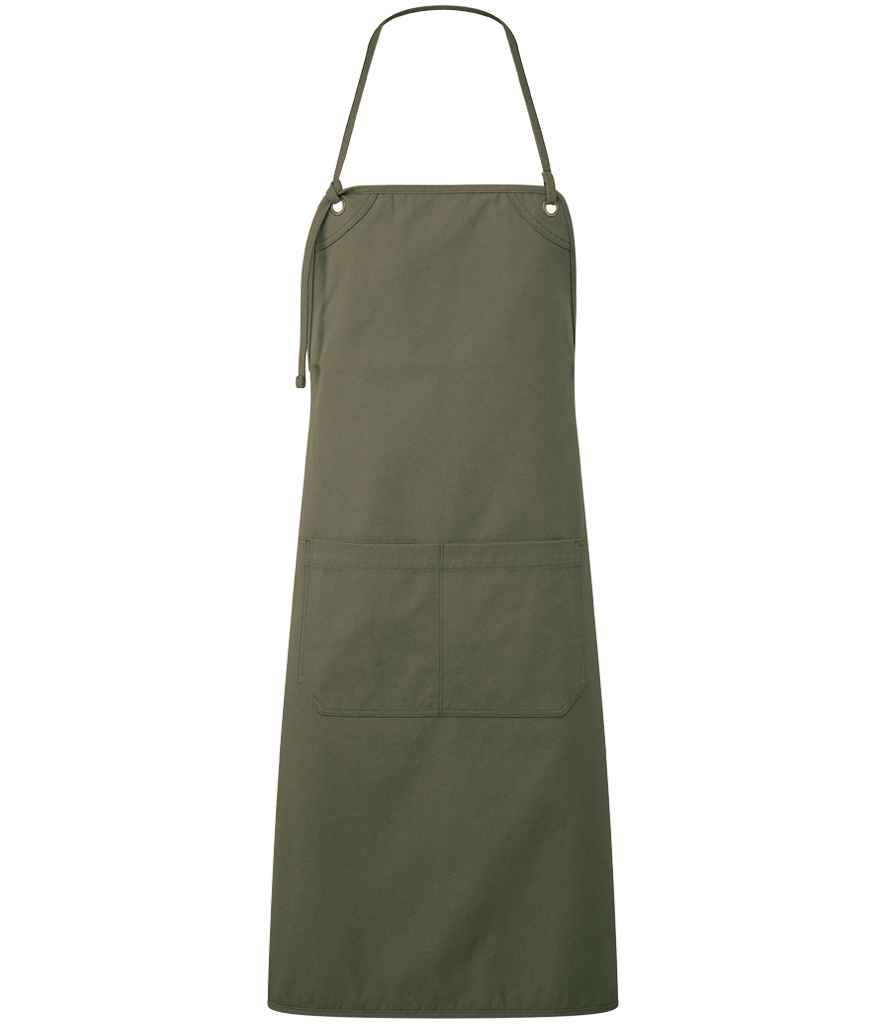 Premier - 'Artisan's Choice' Double Pocket Canvas Apron - PR181 OLI ONE