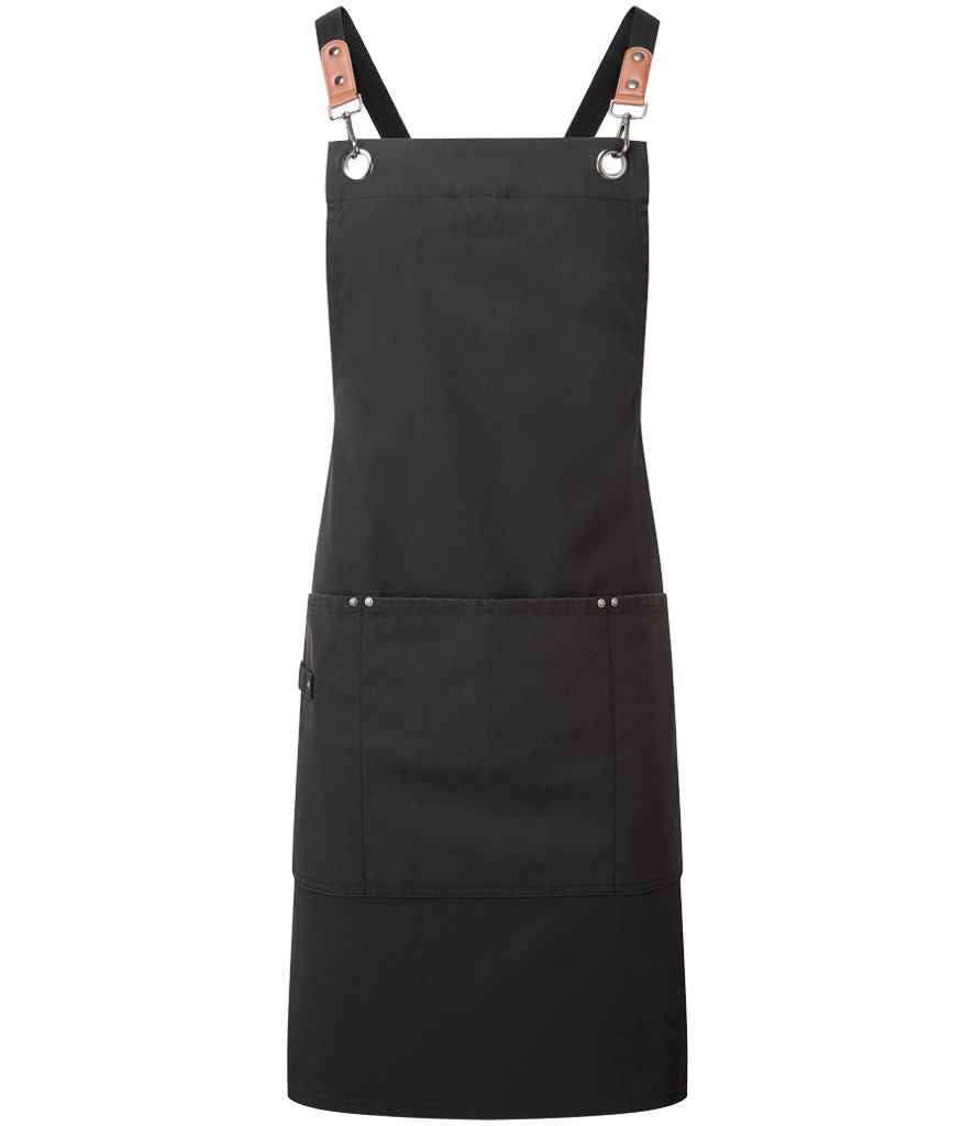 Premier - Clip 'n' Clasp Cross Back Bib Apron - Pierre Francis