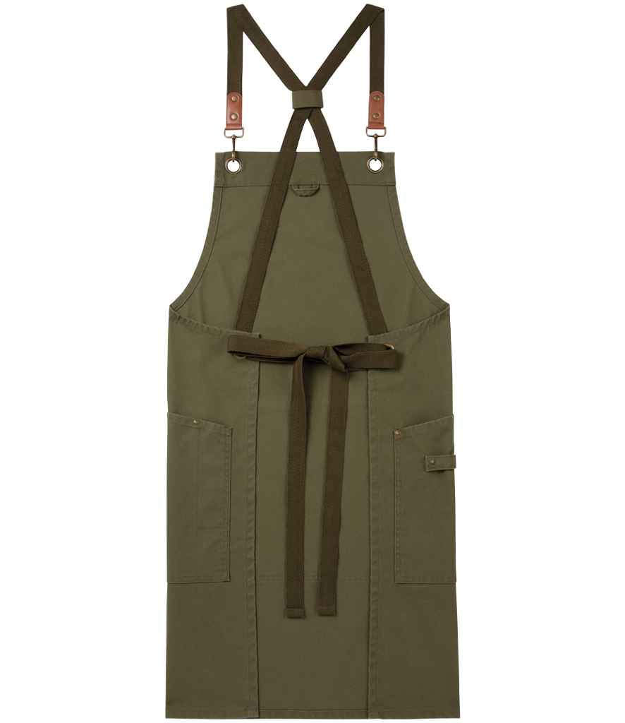 Premier - Clip 'n' Clasp Cross Back Bib Apron - Pierre Francis