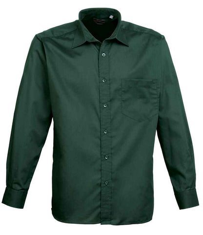 Premier - Long Sleeve Poplin Shirt - PR200 BOT 14.5