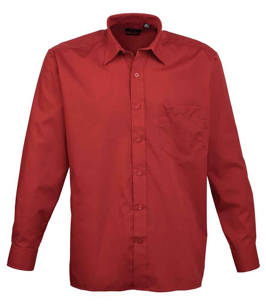 Premier - Long Sleeve Poplin Shirt - PR200 LBL 14.5