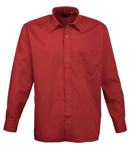 Premier - Long Sleeve Poplin Shirt - PR200 LBL 14.5