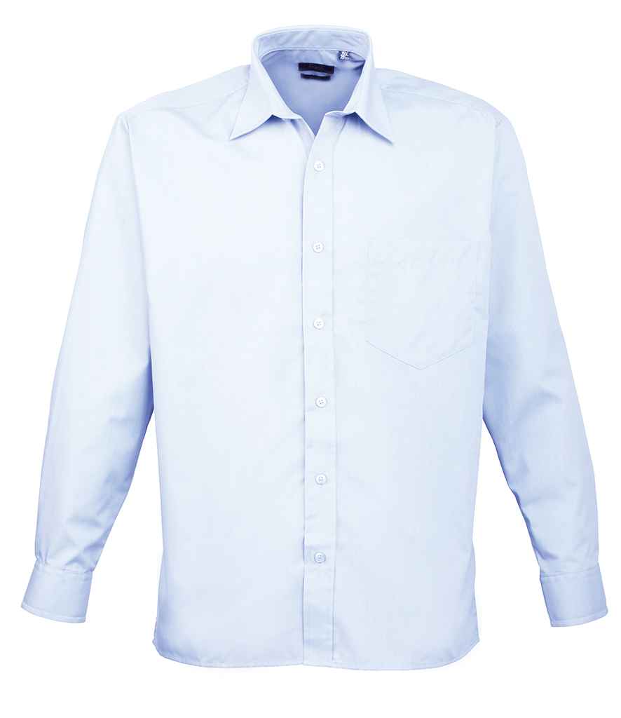 Premier - Long Sleeve Poplin Shirt - PR200 LBL 14.5