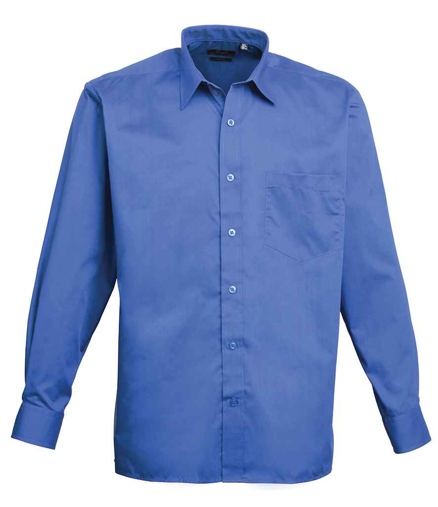 Premier - Long Sleeve Poplin Shirt - PR200 LBL 14.5