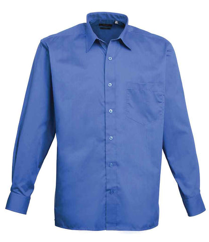 Premier - Long Sleeve Poplin Shirt - PR200 LBL 14.5
