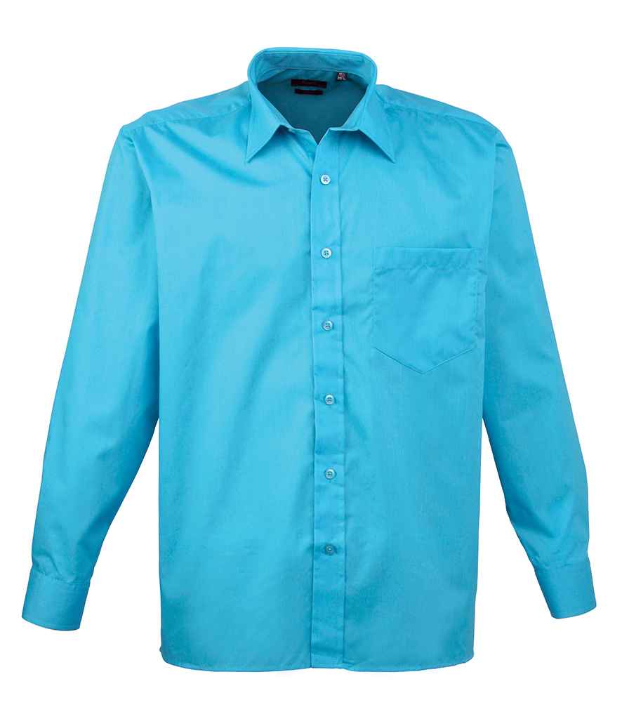 Premier - Long Sleeve Poplin Shirt - PR200 TUR 14.5