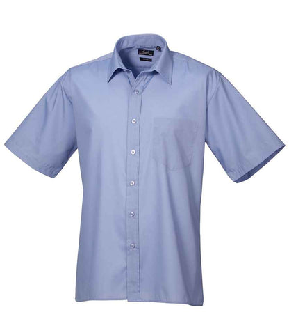 Premier - Short Sleeve Poplin Shirt - PR202 LBL 14.5