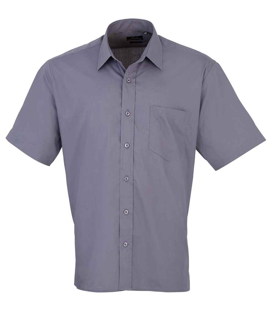 Premier - Short Sleeve Poplin Shirt - PR202 LBL 14.5